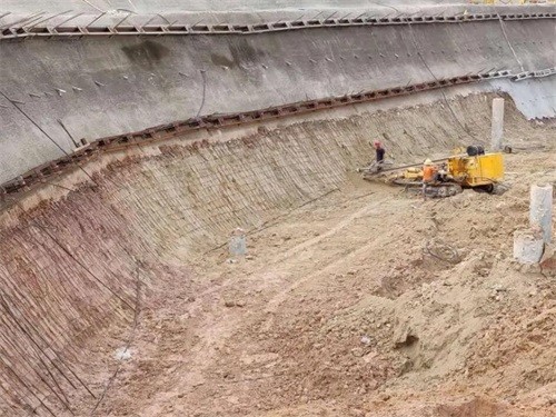 龙圩基坑边坡加固